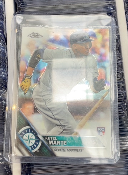 2016 Topps Chrome #121 Ketel Marte — front