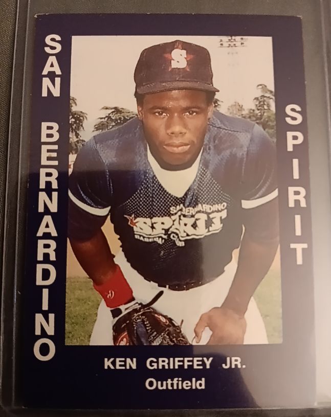 1988 Cal League #34 Ken Griffey Jr. — front