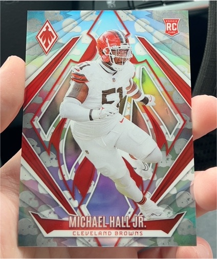 2024 Panini Phoenix #228 Michael Hall Jr. — front