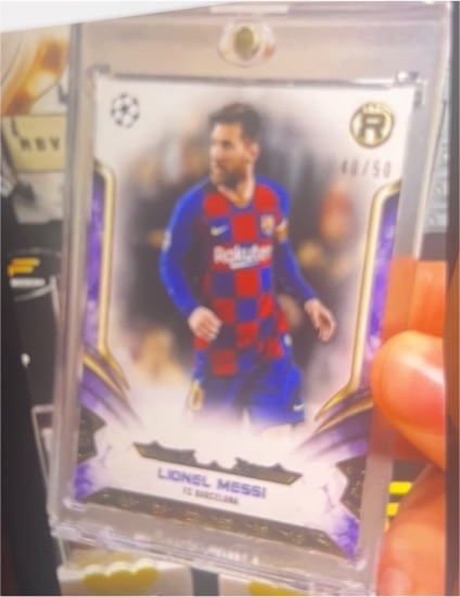 2024-25 Topps UEFA Club Competitions Reverence #44 Lionel Messi — front
