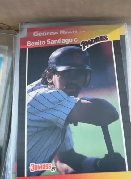1989 Donruss #205 Benito Santiago — front
