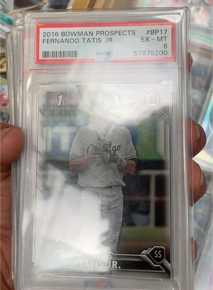 2016 Bowman Prospects #BP17 Fernando Tatis Jr. — front