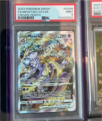 2023 Pokemon SWSH FA/Mewtwo VSTAR Crown Zenith #GG44 — front