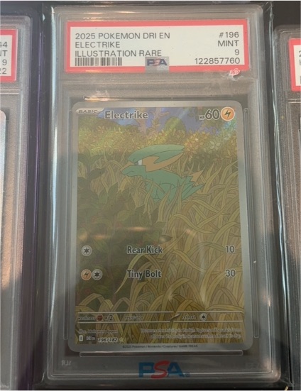 2025 Pokemon TCG #196 Electrike Illustration Rare — front