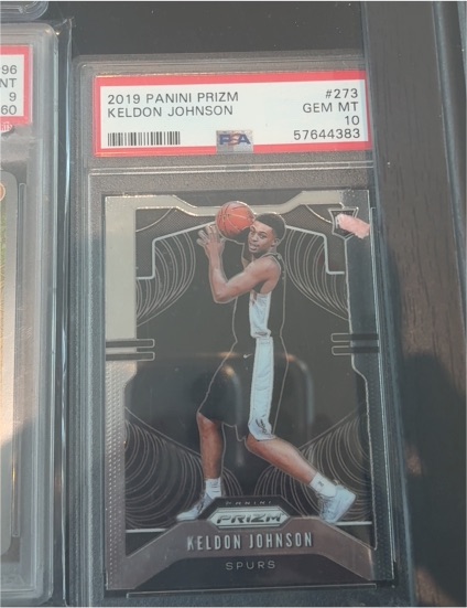 2019 Panini Prizm #273 Keldon Johnson — front
