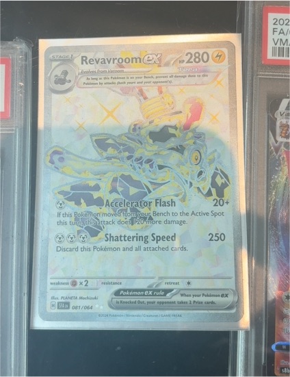2024 Pokemon SV5a 081/064 Revavroom ex Shrouded Fable — front
