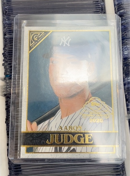 2020 Topps Gallery #GP-4 Aaron Judge — front