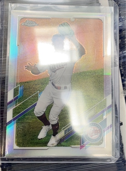 2021 Topps Chrome #139 Byron Buxton — front