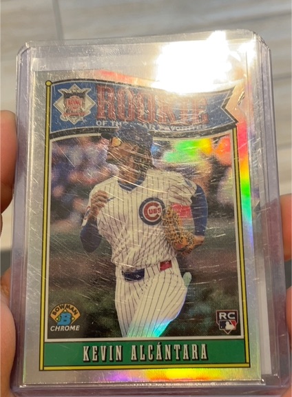 2025 Bowman Chrome #ROY-15 Kevin Alcantara Rookie of the Year Favorites — front