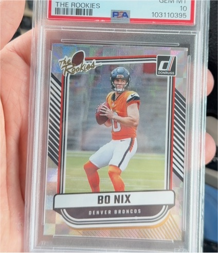 2024 Panini Donruss The Rookies #TR-38 Bo Nix — front