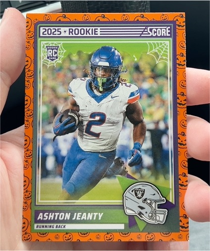 2025 Panini Score-A-Treat #14 Ashton Jeanty — front