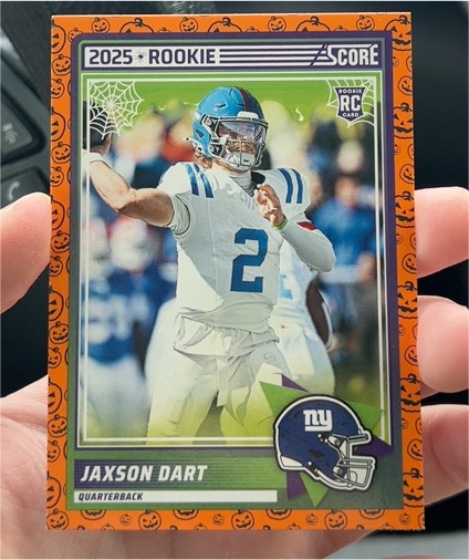 2025 Panini Score A Treat Halloween #35 Jaxson Dart — front