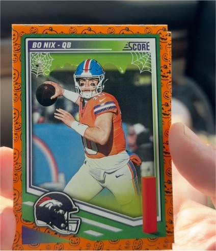 2025 Panini Score-A-Treat #253 Bo Nix — front