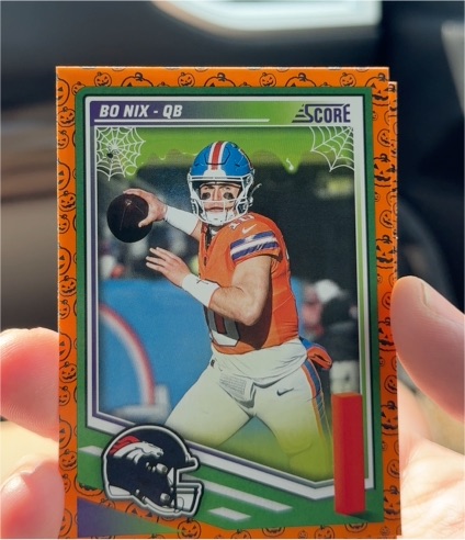 2025 Panini Score-A-Treat #253 Bo Nix — front