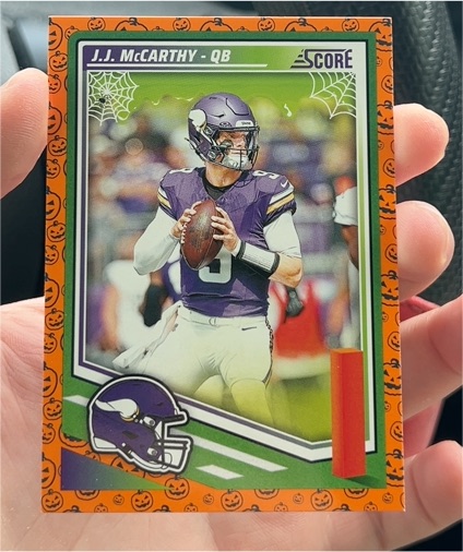 2025 Panini Score A Treat #291 J.J. McCarthy — front