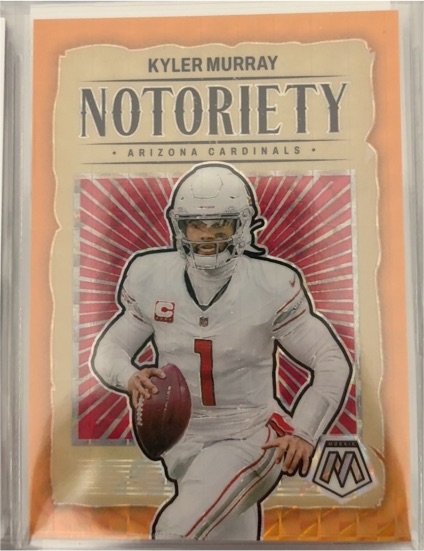 2024 Panini Mosaic #10 Kyler Murray Notoriety — front