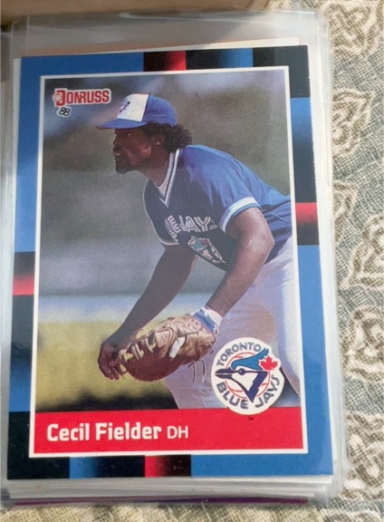 1988 Donruss #565 Cecil Fielder — front