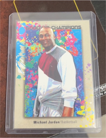 2024 Upper Deck Goodwin Champions #101 Michael Jordan Splash of Color — front