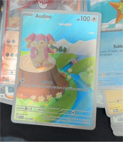 2022 Pokémon Scarlet & Violet #151 Audino — front