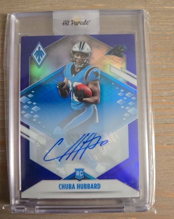 2021 Panini Phoenix #RC Chuba Hubbard — front