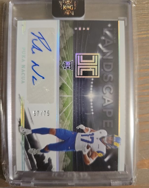 2023 Panini Impeccable Rookie Landscape #RLA-PNA Puka Nacua — front