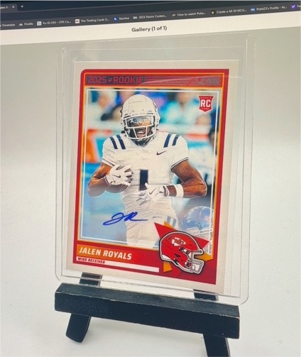 2025 Panini Score #8 Jalen Royals — front
