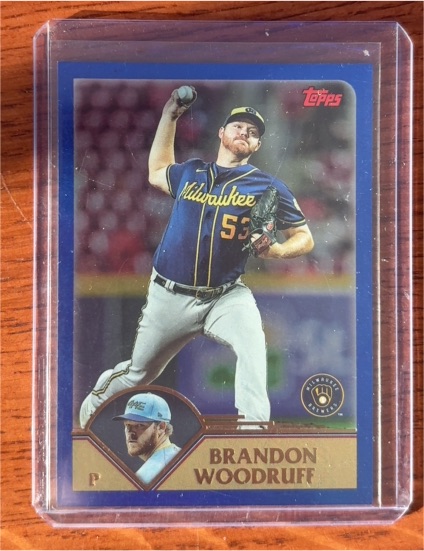 2023 Topps Archives 2003 Topps Design #251 Brandon Woodruff — front