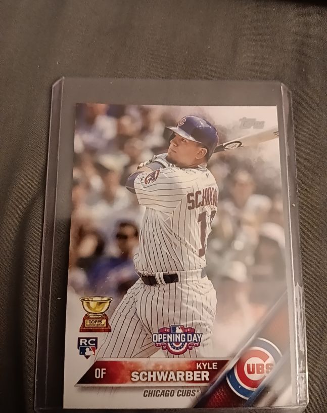 2016 Topps Opening Day #OD-47 Kyle Schwarber — front