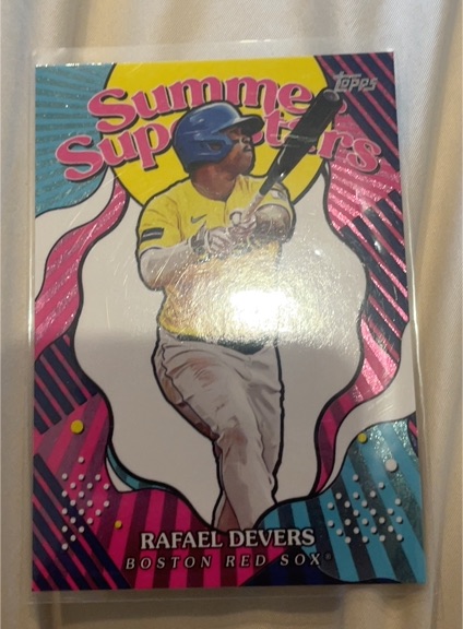 2025 Topps Series 2 #SS-9 Rafael Devers Summer Superstars — front