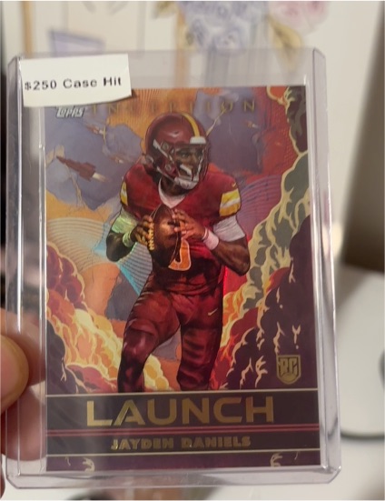 2024 Topps Inception Launch Jayden Daniels — front