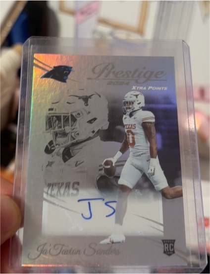 2024 Panini Prestige Xtra Points #358 Ja'Tavion Sanders — front