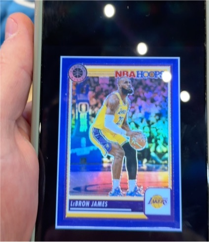 2023-24 Panini NBA Hoops Premium Stock #149 LeBron James — front
