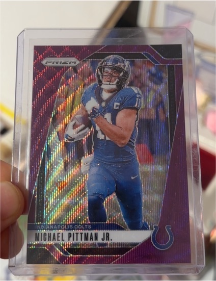 2024 Panini Prizm #123 Michael Pittman Jr. — front
