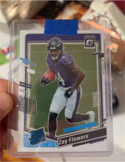 2023 Donruss Optic #210 Zay Flowers — front