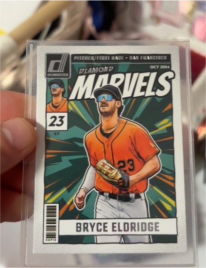 2024 Donruss Diamond Marvels #1 Bryce Eldridge — front