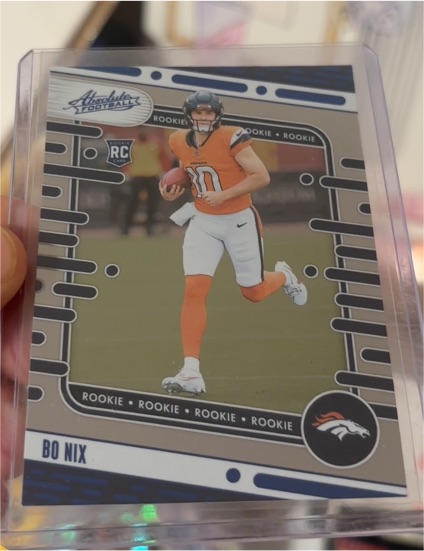 2024 Panini Absolute Football #112 Bo Nix — front