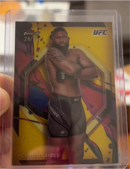 2024 Topps Finest UFC #35 Curtis Blaydes — front