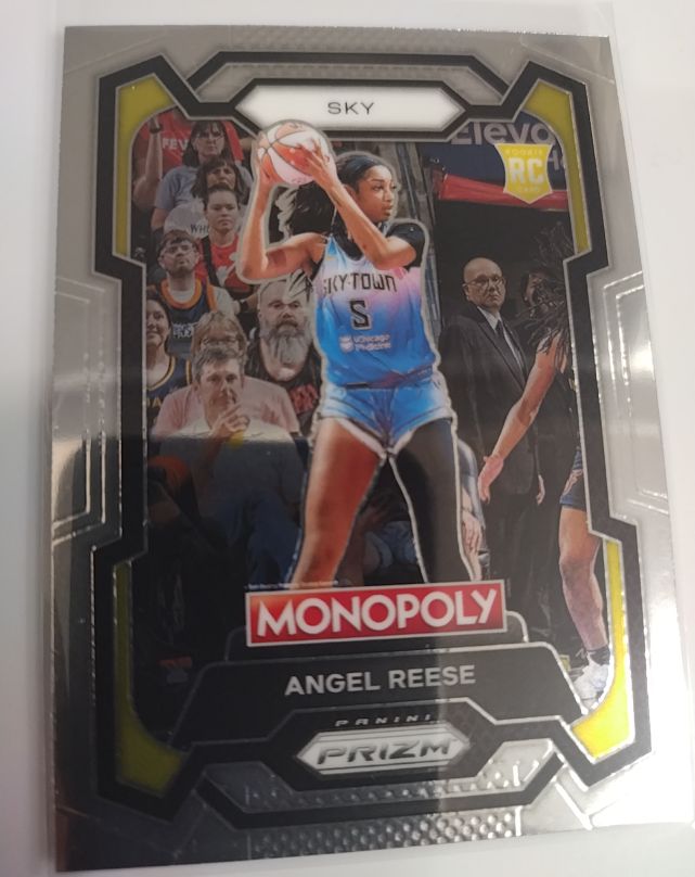 2024 Panini Prizm Monopoly WNBA #68 Angel Reese Rookie Chicago Sky — front