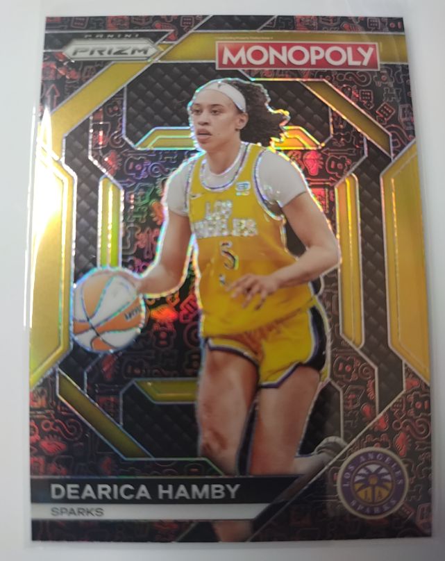 2024 Panini Prizm Monopoly WNBA #WNBA23 Dearica Hamby — front