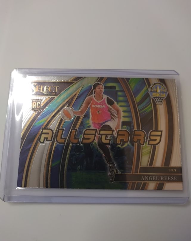 2024 Panini Select WNBA #11 Angel Reese All Stars — front