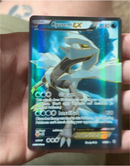 2015 Pokémon XY Ancient Origins #86 Kyurem EX — front