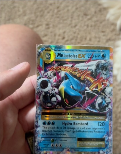 2016 Pokémon XY Evolutions #22 Mega Blastoise EX — front
