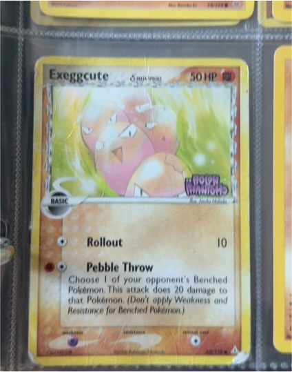 2006 Pokemon EX Holon Phantoms #65 Exeggcute — front