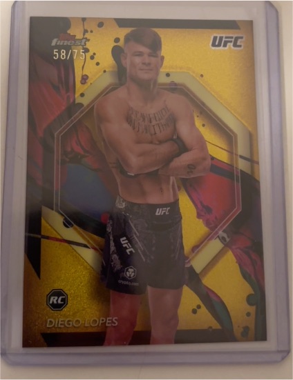 2024 Topps Finest UFC #42 Diego Lopes — front