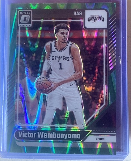 2024-25 Panini Donruss Optic #45 Victor Wembanyama — front