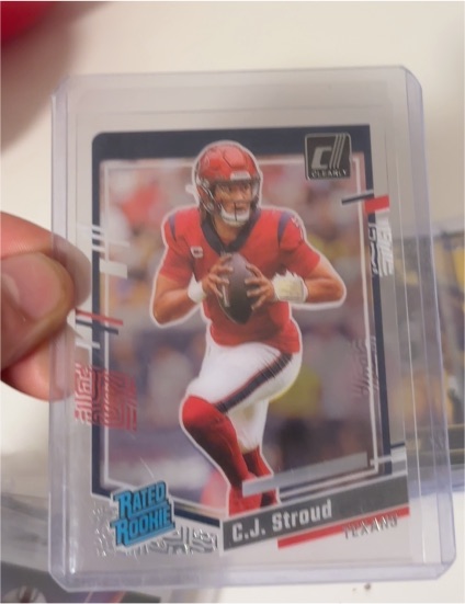 2023 Panini Clearly Donruss #93 C.J. Stroud — front