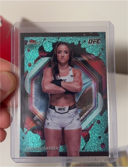 2024 Topps Finest UFC #228 Maycee Barber — front