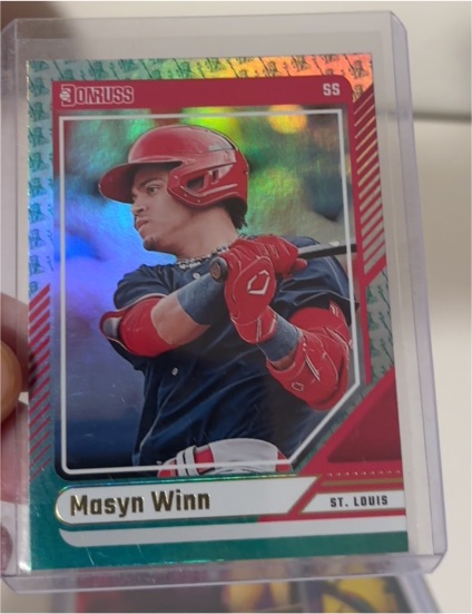 2024 Donruss Red & Blue #93 Masyn Winn — front