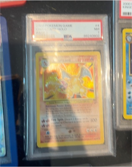 2000 Pokémon Game #4 Charizard Holo — front
