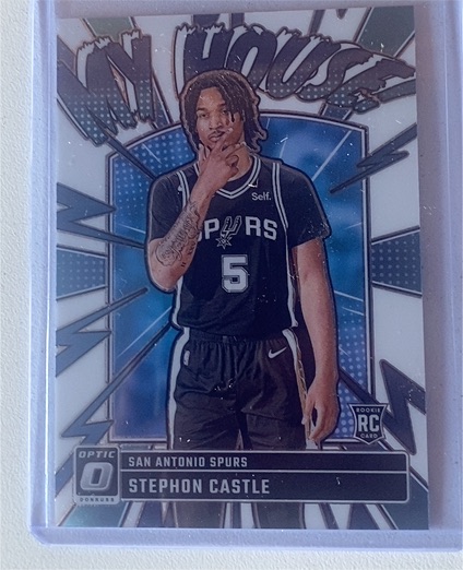 2024-25 Panini Donruss Optic #16 Stephon Castle My House — front